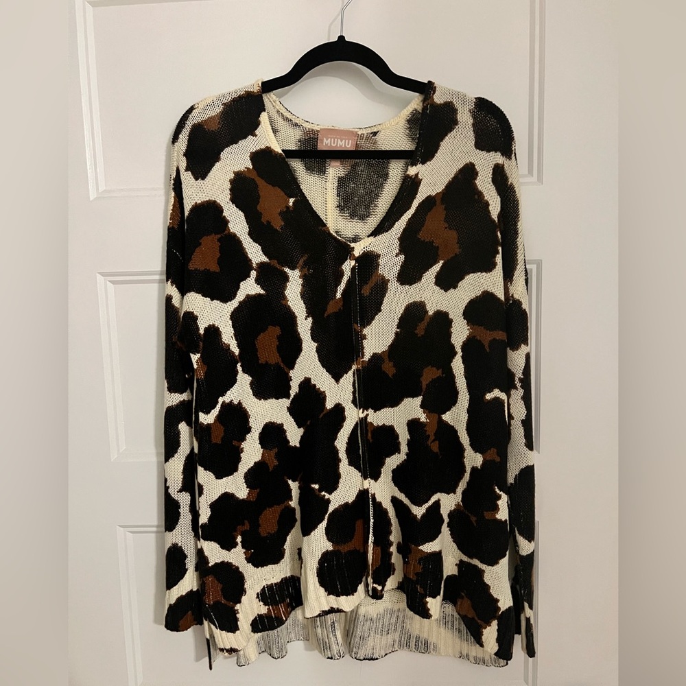 Show Me Your MuMu Hug Me Sweater in Wildcat